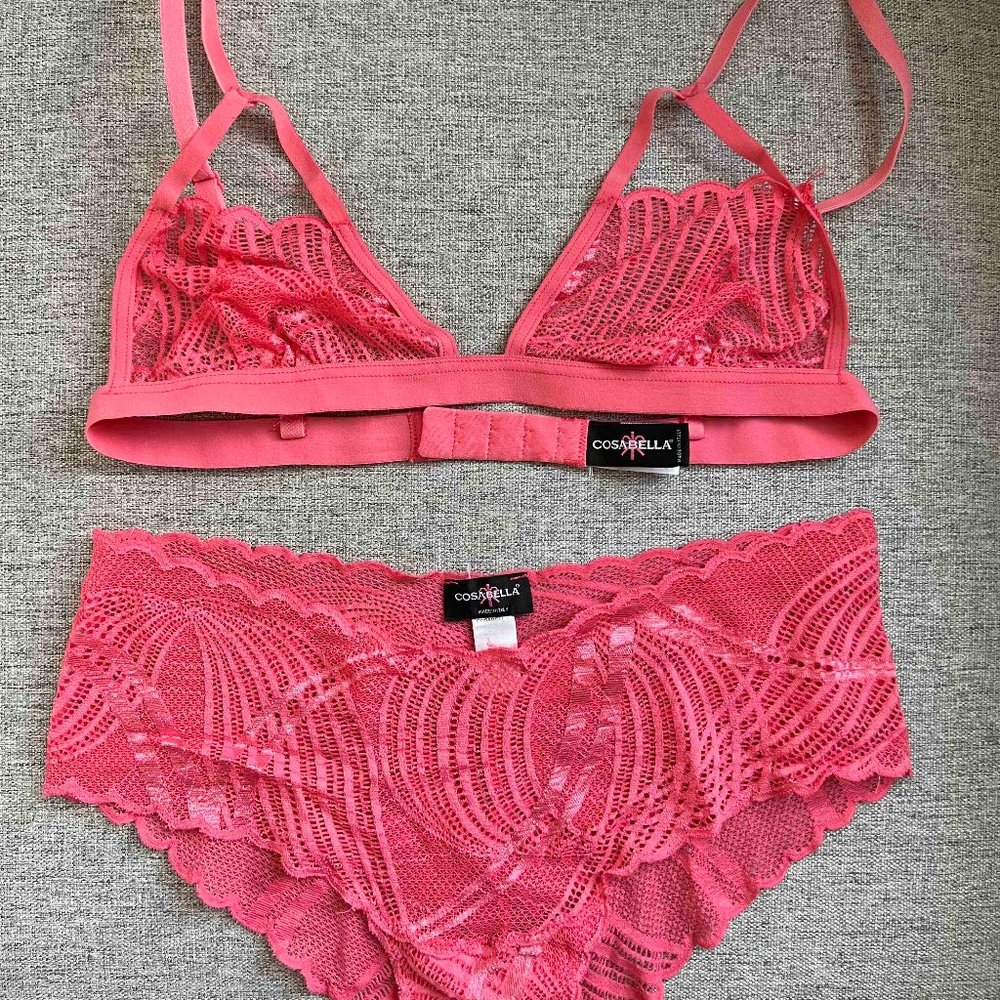 Cosabella Minda Lingerie Set, Sz S